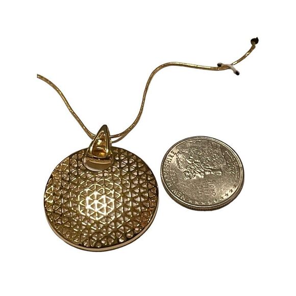 NWT CHARTER CLUB
Gold-Tone Filigree Pendant Necklace - Picture 3 of 6